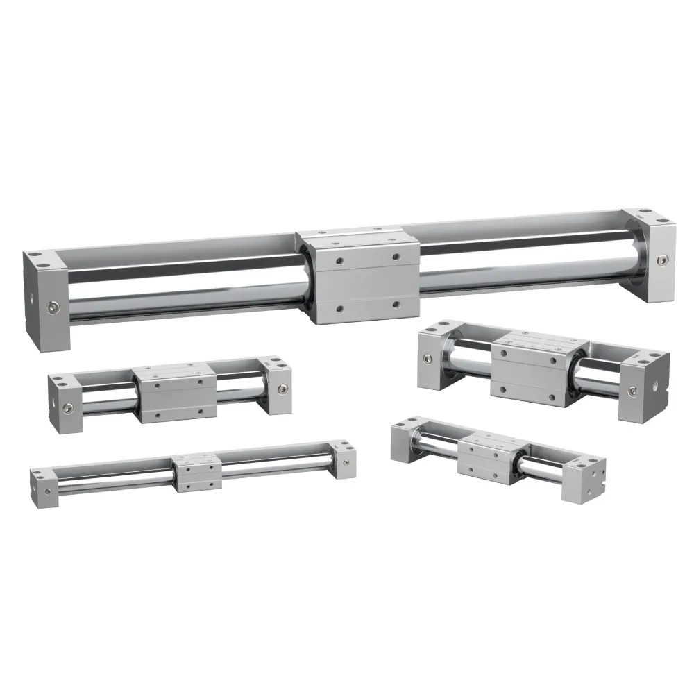 Xi lanh không cần kiểu liên kết từ tính / Loại lắp trực tiếp CY3R